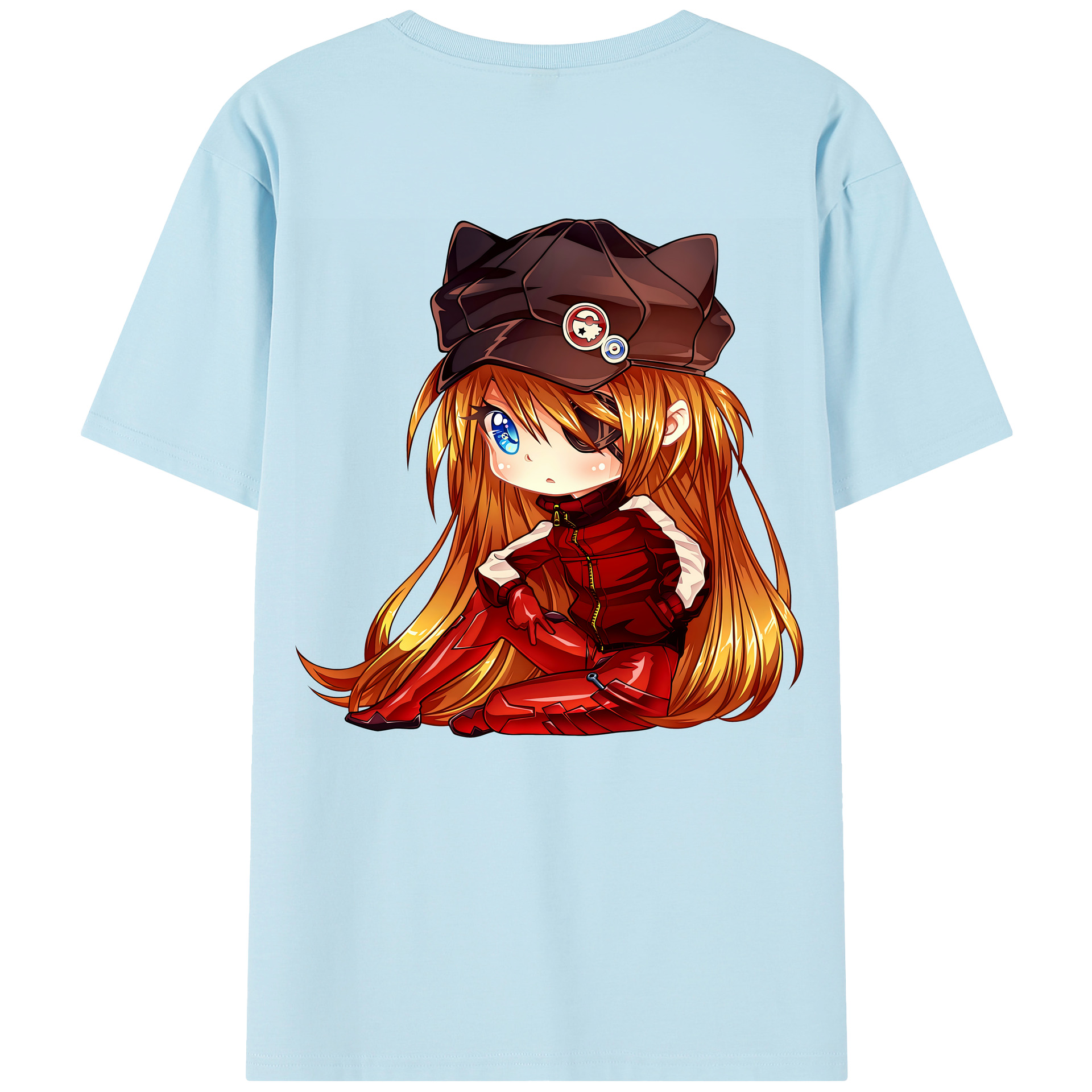（画像用） EVA 新世紀エヴァンゲリオン 綿100％半袖Tシャツ（背面プリント）